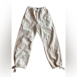 Zara Tan Joggers size Small